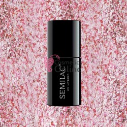 Oja UV Semilac 295 roz Peach Pink Shimmer 7 ml